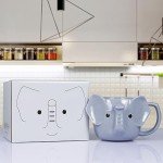 Cute 3D Elephant Coffee Mug – Perfect Gift