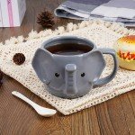 Cute 3D Elephant Coffee Mug – Perfect Gift