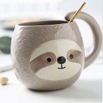 Funny Sloth Coffee Mug for Animal Lovers