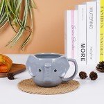 Cute 3D Elephant Coffee Mug – Perfect Gift
