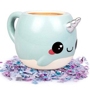 Blue Narwhal Mug - Cute & Funny Gift