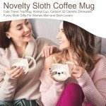 Funny Sloth Coffee Mug for Animal Lovers