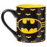 Batman Logo Bat Pattern Ceramic Coffee Mug