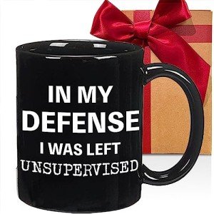 Left Unsupervised Sarcastic Coffee Mug Gift