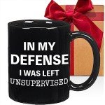 Left Unsupervised Sarcastic Coffee Mug Gift