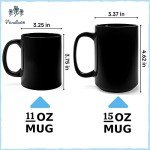 15 Oz 'Here We Go Again' Funny Coffee Mug