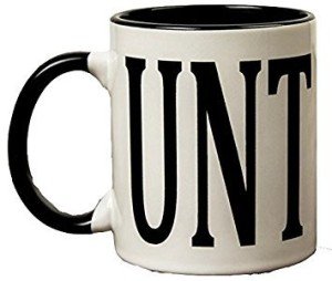 Funny Rude Ceramic Mug for Adults