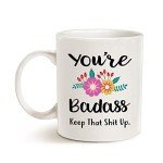 Hilarious Quote Coffee Mug for Friends, 11 Oz
