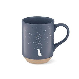 Celestial Dog Mug – 12 oz Navy Delight