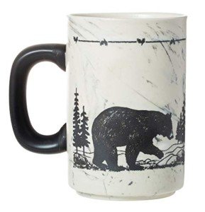 Bearly Awake Funny Coffee Mug, 18oz Stoneware