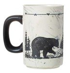 Bearly Awake Funny Coffee Mug, 18oz Stoneware