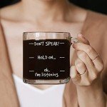 Don't Speak! Funny Coffee Mug for Everyone