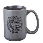 Strong & Courageous Lion Mug for Coffee Lovers
