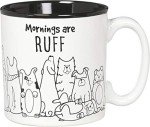 Burton and Burton Ruff Mornings Funny Mug