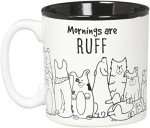 Burton and Burton Ruff Mornings Funny Mug