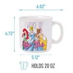 Disney Princess "Woke Up Like This" Coffee Mug