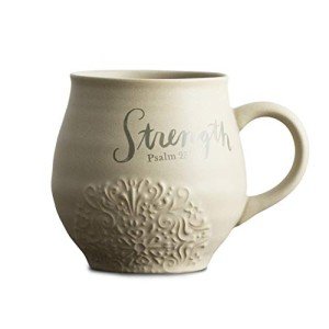 Strength Psalm 28:7 Funny Coffee Mug