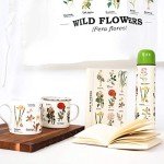 Funny Wildflower Enamel Mug for Coffee Lovers