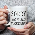 Funny No Hablo Fuctardo Coffee Mug