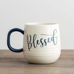 Blessed Inspirational 16 oz. Ceramic Coffee Mug