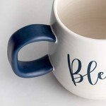 Blessed Inspirational 16 oz. Ceramic Coffee Mug