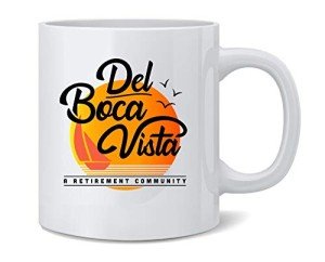 Del Boca Vista 90s Graphic Coffee Mug