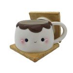 S'mores Coffee Mug with Lid - Fun Design