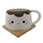 S'mores Coffee Mug with Lid - Fun Design