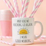 Fatbaby Good Morning Sarcastic Coffee Mug