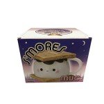 S'mores Coffee Mug with Lid - Fun Design