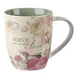 Floral Bible Verse Mugs - Set of 4