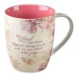 Floral Bible Verse Mugs - Set of 4