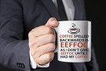 Eeffoc: Funny Coffee Mug for Dedicated Caffeine Lovers