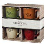 Set of 4 Quirky Bible Verse Coffee Mugs