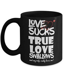 Raunchy Love Mug for Couples - Funny Gift