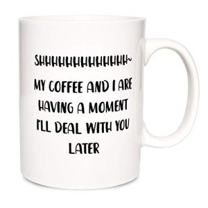 Bosmarlin Large Funny Coffee Mug for Laughs