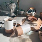 Set of 4 Funny Ceramic Coffee Mugs