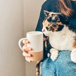 Set of 4 Funny Ceramic Coffee Mugs