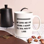 Bosmarlin Large Funny Coffee Mug for Laughs