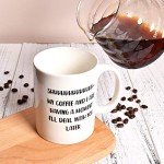 Bosmarlin Large Funny Coffee Mug for Laughs