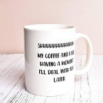 Bosmarlin Large Funny Coffee Mug for Laughs