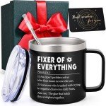 Funny 14 Oz Boss Fixer Coffee Mug Gift