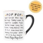 Funny Pop Pop Mug - Perfect Gift for Grandpa
