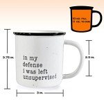 Unsupervised? My Defense Coffee Mug - 11 oz