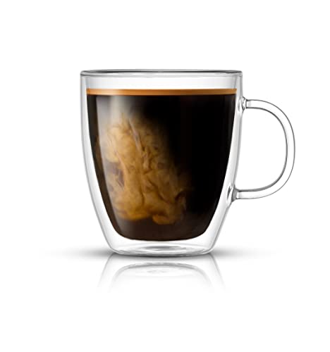 JoyJolt Savor Double Wall Insulated Coffee Mugs - Set of 2