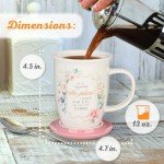 Funny Floral Mug with Scripture: I Know Plans