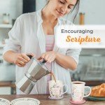 Funny Floral Mug with Scripture: I Know Plans