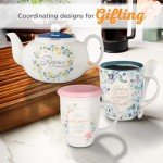 Funny Floral Mug with Scripture: I Know Plans
