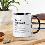 Sarcastic Coffee Mug for Coworkers and Boss