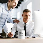 Sarcastic Coffee Mug for Coworkers and Boss